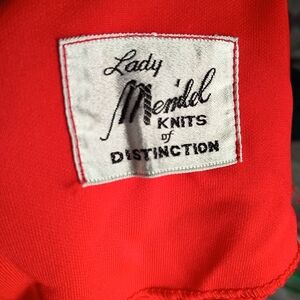 Lady Mendel Knits of Distinction Red Knit Top